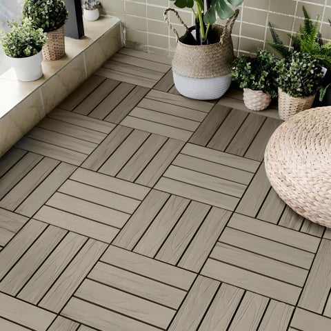 Deck Baldosa WPC Antique
